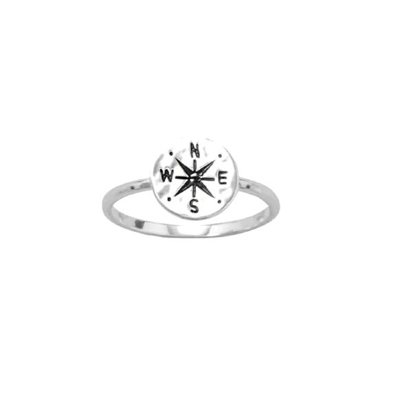 ❤️ COMPASS RING - Picture 1 of 4